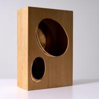 Large Nancy Lorenz POUR BOX Sculpture, 18H - Sold for $3,712 on 11-16-2025 (Lot 845).jpg